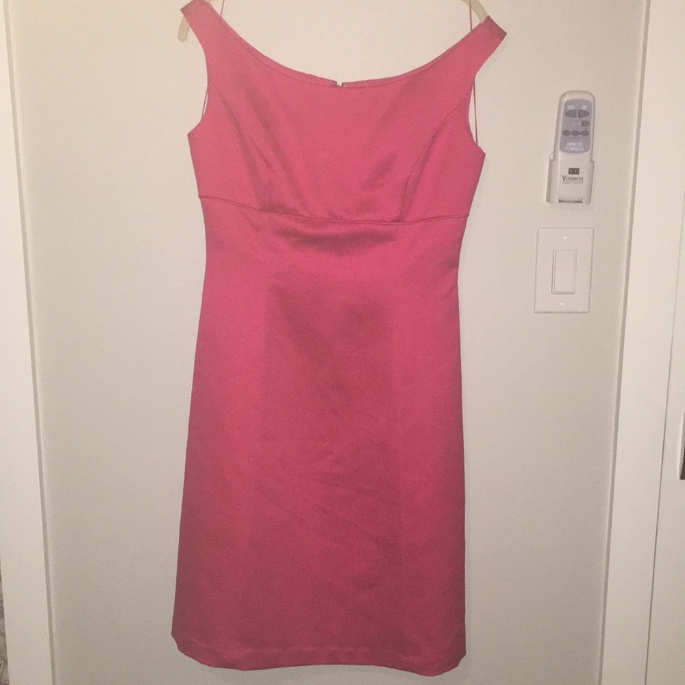 vintage satin formal dress